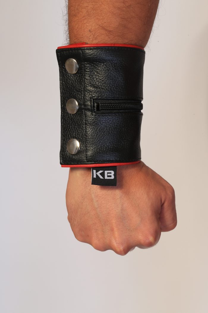 Kristen Bjorn Leather Wristband