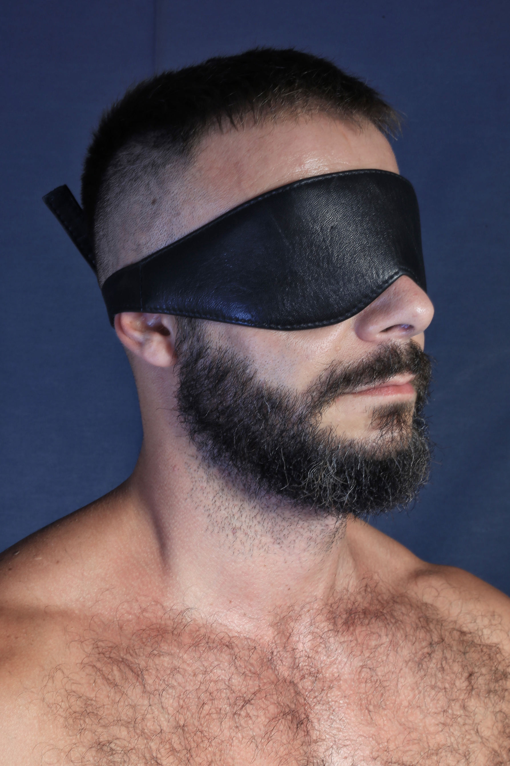 KB Leather Eye Mask  KB Men - Online Gay and Fetish and Sexy Wear