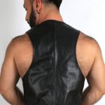 Kristen Bjorn Gay Leather Vest with Kike Gil