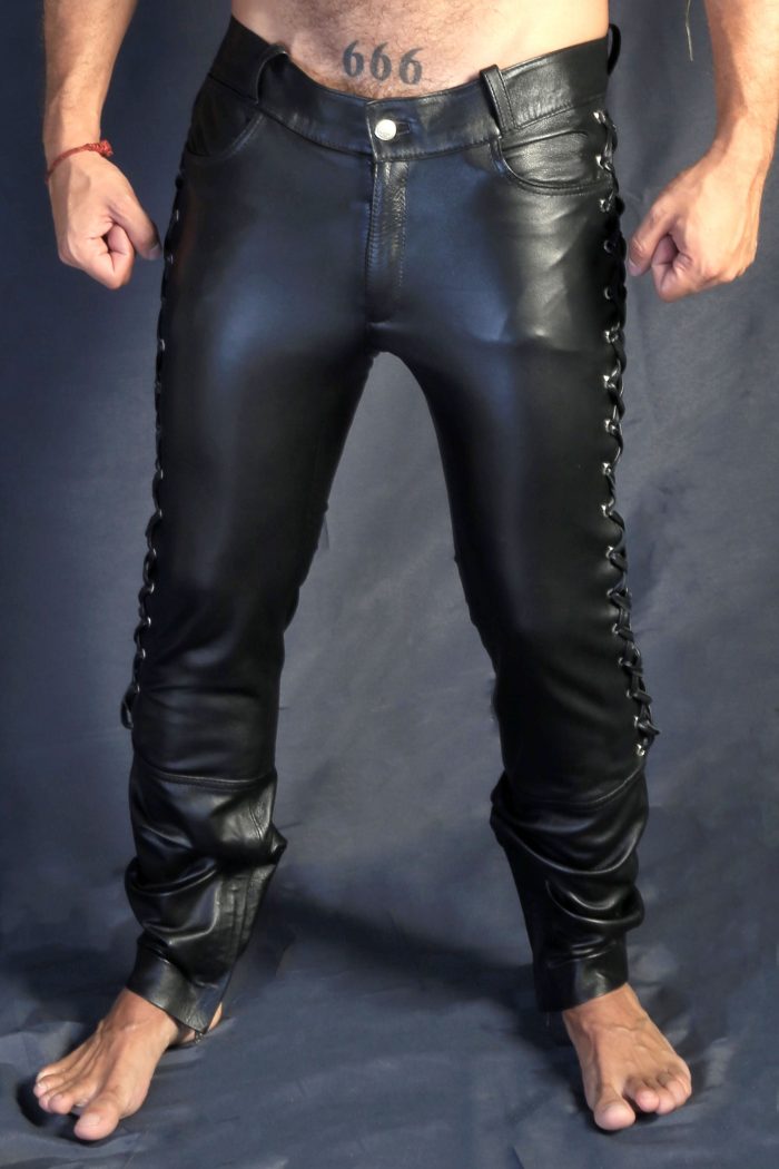 Kristen Bjorn gay mens Leather Pants/Trousers