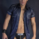 KB Leather Shirt Santiago Rodriguez