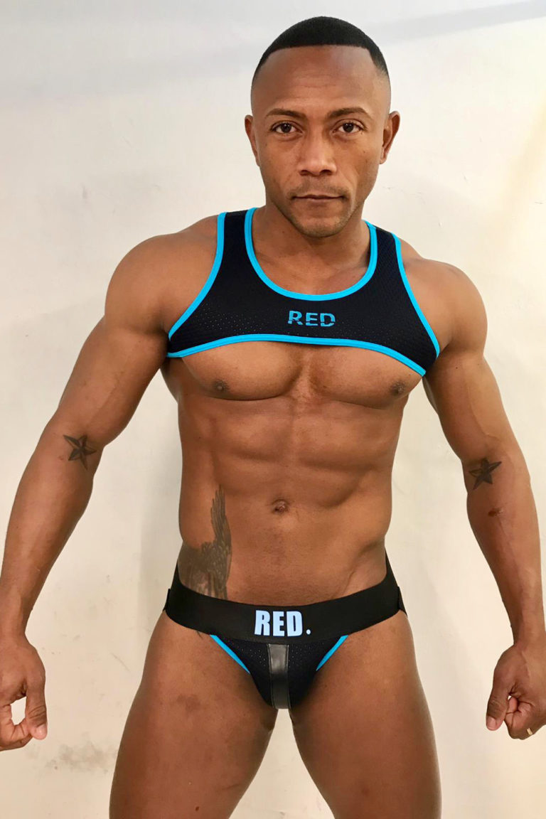 KB RED Jockstrap Blue Santi Sexy